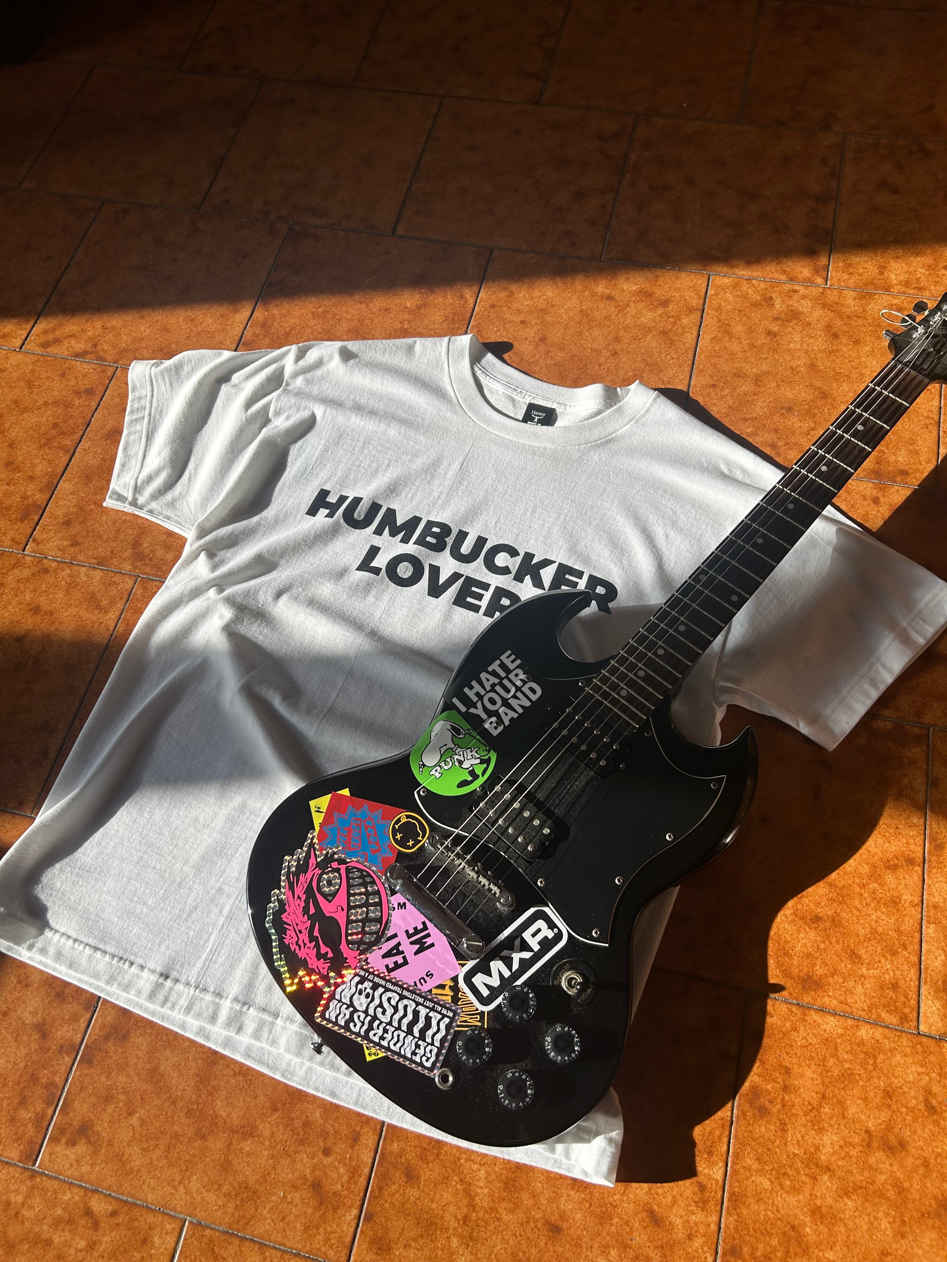 "HUMBUCKER LOVER"  front print