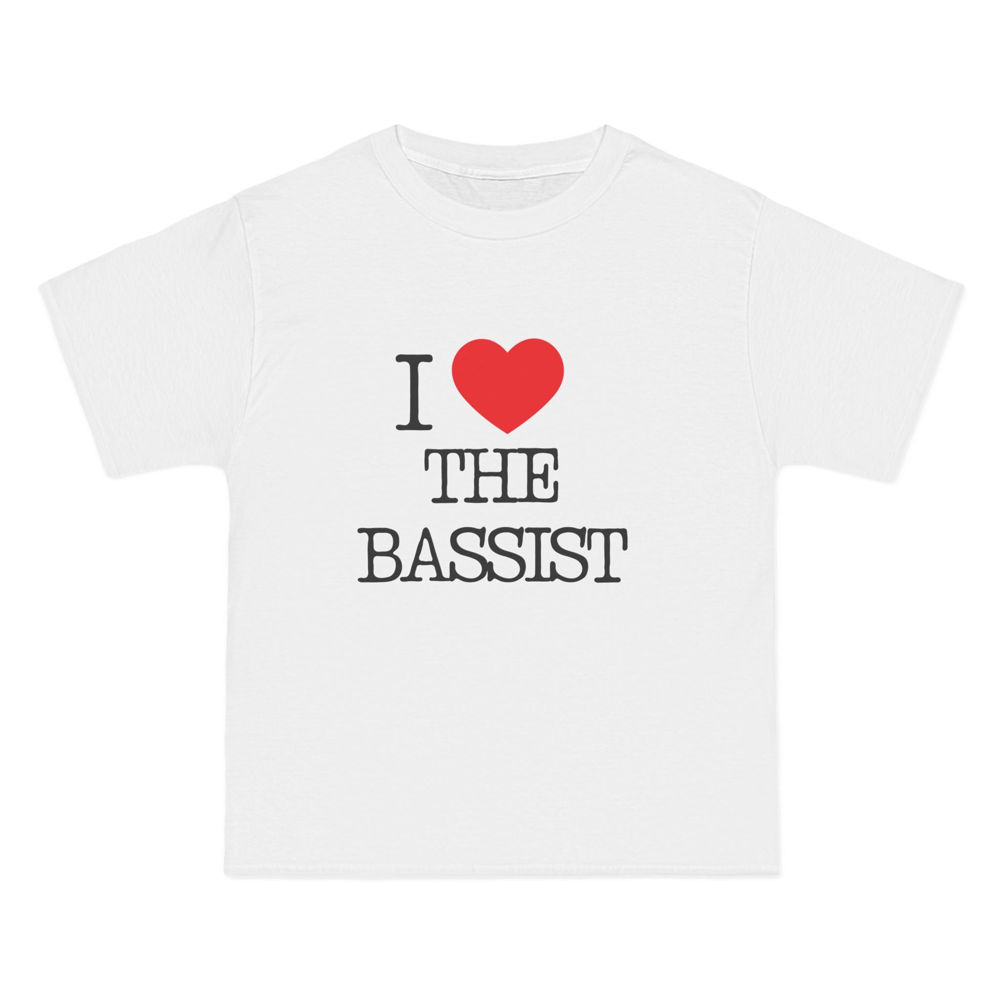 "I LOVE THE BASSIST" t-shirt